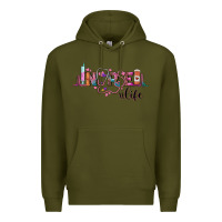 Army Green nurse life Premium Hoodie - BarkalooDesign