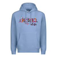 Colony Blue nurse life Premium Hoodie - BarkalooDesign