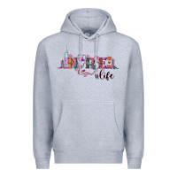 Heather Grey nurse life Premium Hoodie - BarkalooDesign