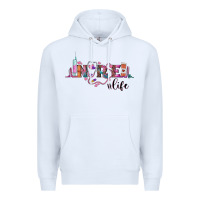 White nurse life Premium Hoodie - BarkalooDesign