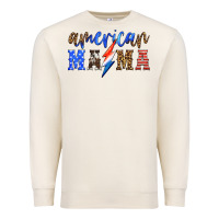 Sandshell american mama thunderbolt Premium Sweatshirt - HRA Design Shop