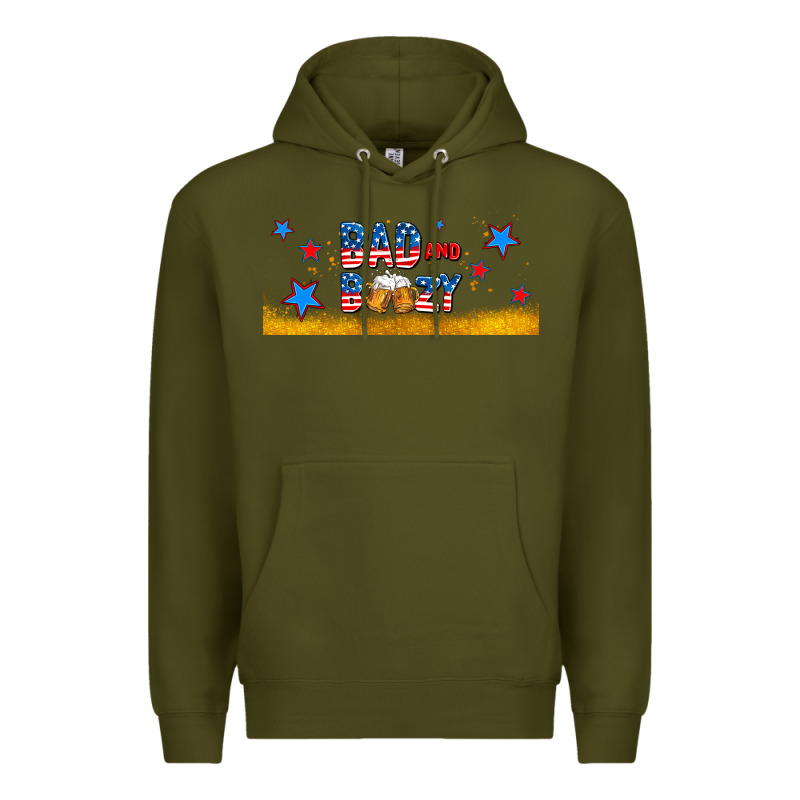 Bad And Boozy Premium Hoodie by AdoDesignShop | Teevron