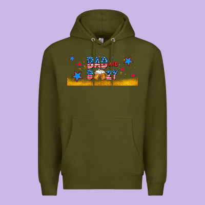 Bad And Boozy Premium Hoodie Designed By Adodesignshop