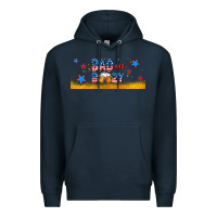 Navy bad and boozy Premium Hoodie - AdoDesignShop