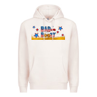 Pale Pink bad and boozy Premium Hoodie - AdoDesignShop