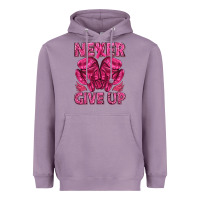 Lavender never give up cancer Heavyweight Hoodie - texasbilliewilder