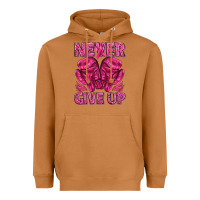 Meerkat never give up cancer Heavyweight Hoodie - texasbilliewilder