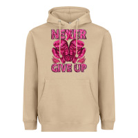 Mushroom never give up cancer Heavyweight Hoodie - texasbilliewilder