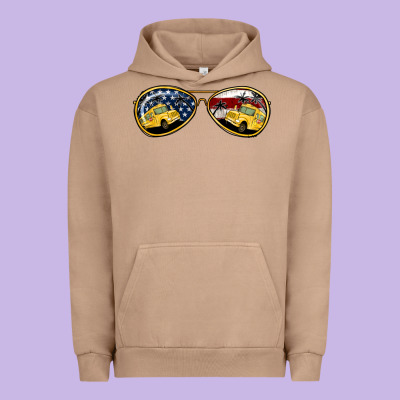 Bus Driver American Sunglasses Urban Hoodie Designed By Jasminsmagicworld