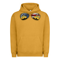 Pigment Peanut Butter bus driver american sunglasses Urban Hoodie - Jasminsmagicworld
