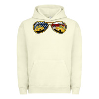 Pigment Pistachio bus driver american sunglasses Urban Hoodie - Jasminsmagicworld