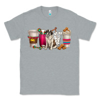 Heather Grey st. bernard dog coffee cups Classic Tee - texasbilliewilder