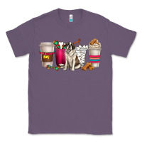 Lavender st. bernard dog coffee cups Classic Tee - texasbilliewilder