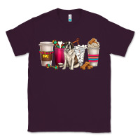 Plum st. bernard dog coffee cups Classic Tee - texasbilliewilder