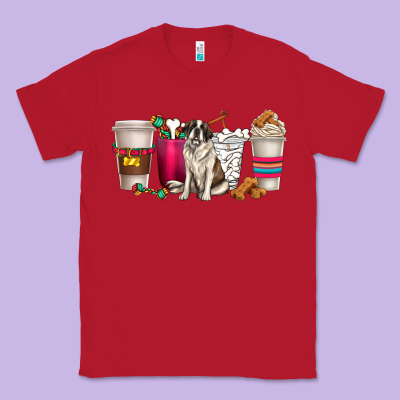 Classic Tee st. bernard dog coffee cups