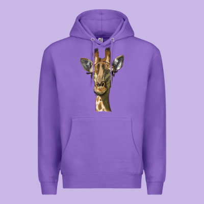 Giraffe Head Premium Hoodie Designed By Lillyallendesigns