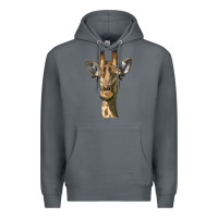Rock giraffe head Premium Hoodie - LillyAllenDesigns