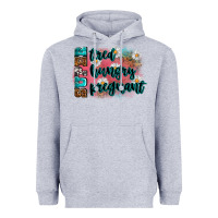 Super Tired Super Hungry Super Pregnant Heavyweight Hoodie | Teevron