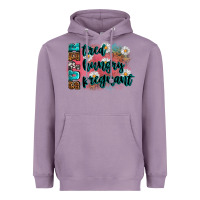 Lavender super tired super hungry super pregnant Heavyweight Hoodie - Zillion Design Studio