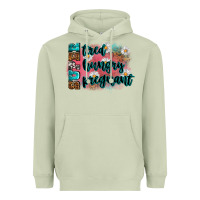Matcha super tired super hungry super pregnant Heavyweight Hoodie - Zillion Design Studio