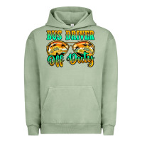 Pigment Oil Green bus driver off duty Urban Hoodie - Jasminsmagicworld