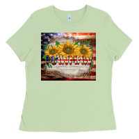 Matcha patriotic mawmaw tumbler Ladies Tee - BarkalooDesign