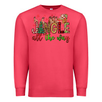 Cardinal jingle all the way Premium Sweatshirt - FaDigitalArtStudio
