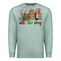 Seafoam jingle all the way Premium Sweatshirt - FaDigitalArtStudio