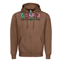 Chestnut glamper way too boujee for tents Zipper Hoodie - RanaPortraitStore