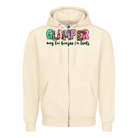 Sandshell glamper way too boujee for tents Zipper Hoodie - RanaPortraitStore
