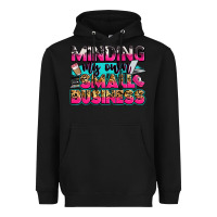 Black minding my own small business Heavyweight Hoodie - Zillion Design Studio