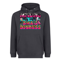 Smoke minding my own small business Heavyweight Hoodie - Zillion Design Studio