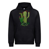 Black cactus Urban Hoodie - Jasminsmagicworld