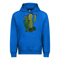 Cobalt cactus Urban Hoodie - Jasminsmagicworld