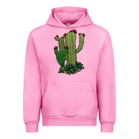 Fuchsia Pink cactus Urban Hoodie - Jasminsmagicworld