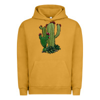 Pigment Peanut Butter cactus Urban Hoodie - Jasminsmagicworld