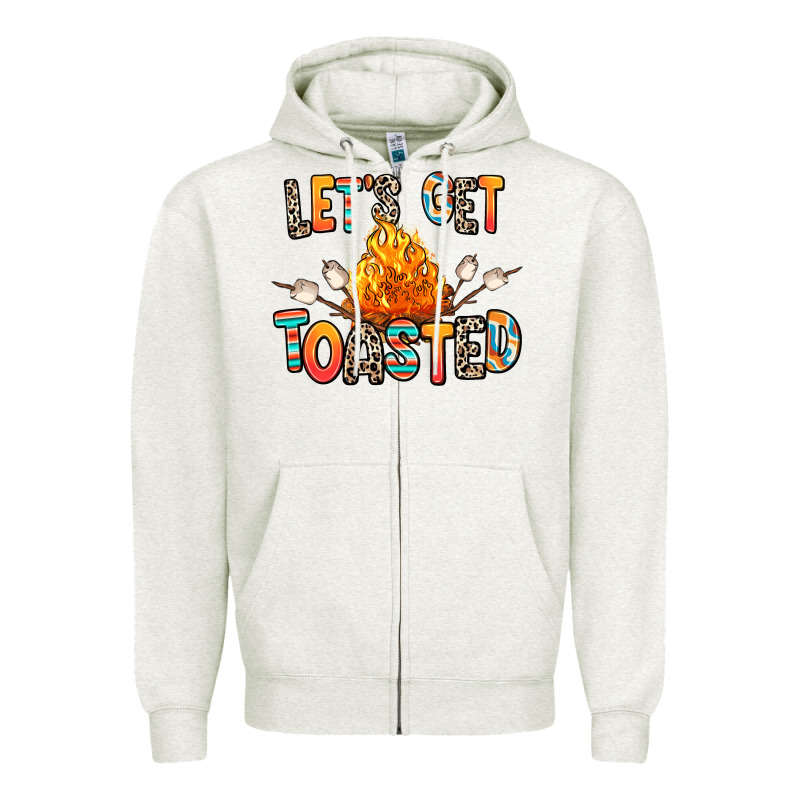Let's Get Toasted Zipper Hoodie by RanaPortraitStore | Teevron