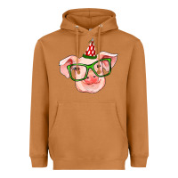 Meerkat pig christmas Heavyweight Hoodie - RanaPortraitStore