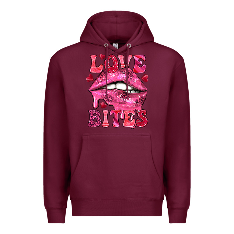 Love Bites Premium Hoodie by NancyCooperArtShop | Teevron