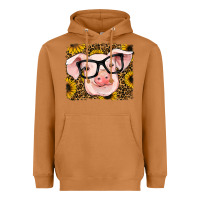 Meerkat sunflowers pig Heavyweight Hoodie - RanaPortraitStore