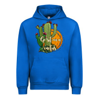 Cobalt cactus go sit on a cactus Urban Hoodie - Jasminsmagicworld