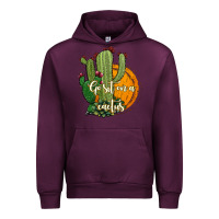 Mauve Wine cactus go sit on a cactus Urban Hoodie - Jasminsmagicworld