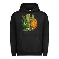 Pigment Black cactus go sit on a cactus Urban Hoodie - Jasminsmagicworld