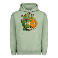 Pigment Oil Green cactus go sit on a cactus Urban Hoodie - Jasminsmagicworld