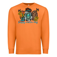 Carrot happy easter egg western Premium Sweatshirt - RacoonDesign