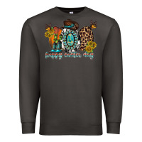 Smoke happy easter egg western Premium Sweatshirt - RacoonDesign