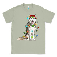 Matcha Husky Christmas Lights Classic Tee - RanaPortraitStore