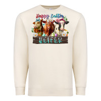 Sandshell happy easter heifer Premium Sweatshirt - RacoonDesign