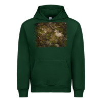 Forest Green green hunter camouflage pattern brushstroke Urban Hoodie - Jasminsmagicworld