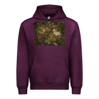 Mauve Wine green hunter camouflage pattern brushstroke Urban Hoodie - Jasminsmagicworld